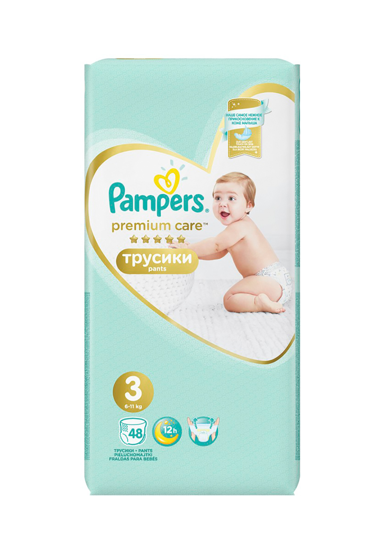 Трусики Pampers Premium Care, 3 (6-11кг), 48 шт. a0805000