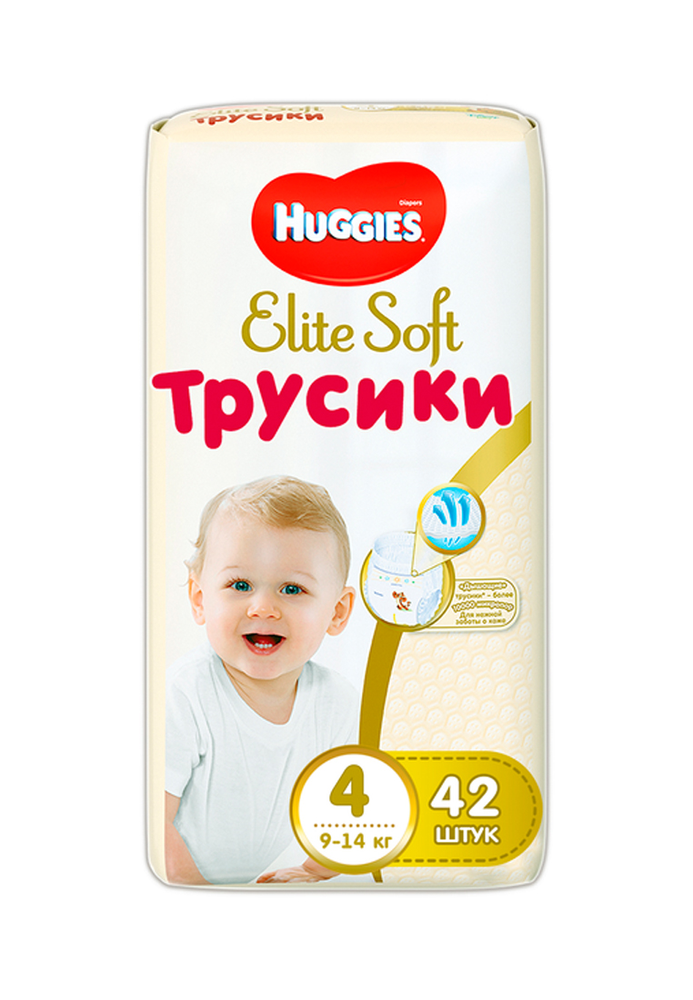 Трусики Huggies Elite Soft, 4 (9-14 кг), 42 шт. a0901310