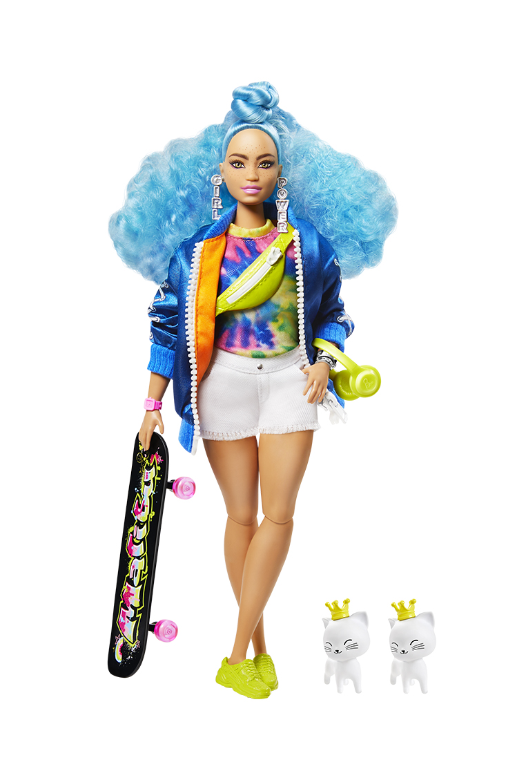Barbie®  Экстра - Кукла с голубыми волосами u1809310