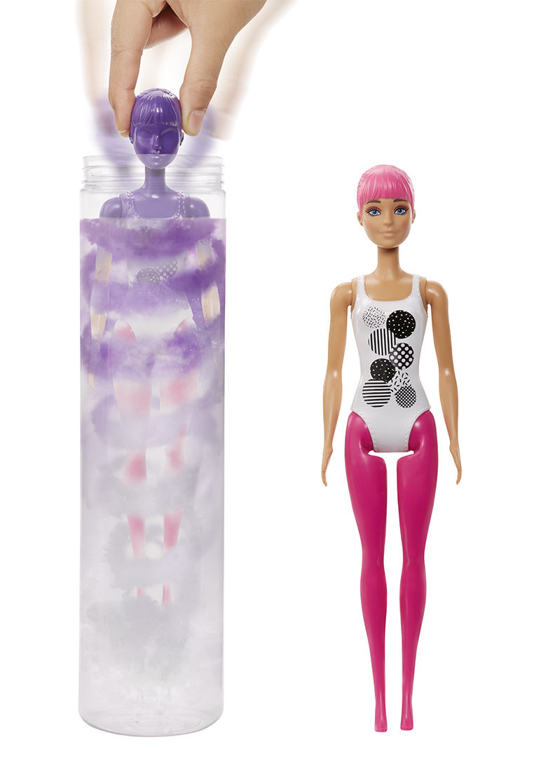 Barbie®  Кукла-сюрприз Волна 2 с фиолетовой куклой и  сюрпризами внутри u1809320 вид 2
