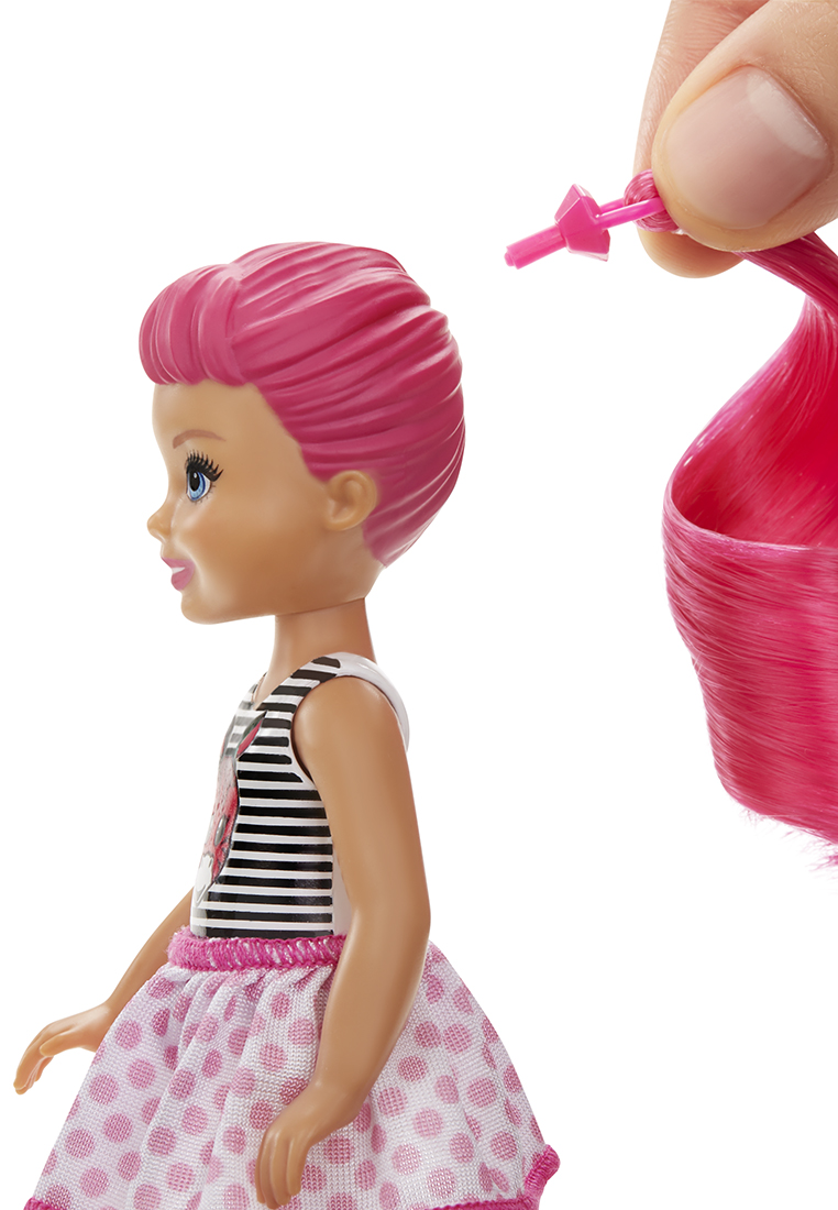 Barbie Кукла-сюрприз Челси Волна 2 с зеленой куклой и сюрпризами внутри u1809490 вид 4