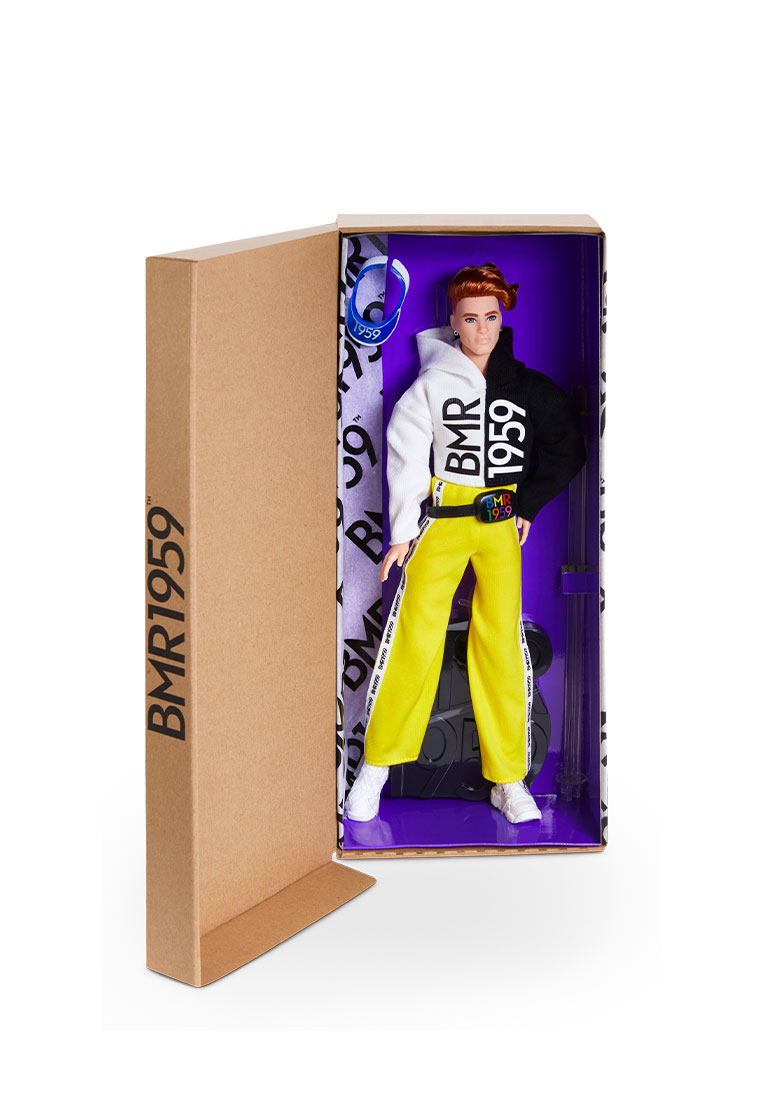 Barbie® Кукла BMR1959 Кен в желтых штанах и черно-белой куртке u1809540 вид 4