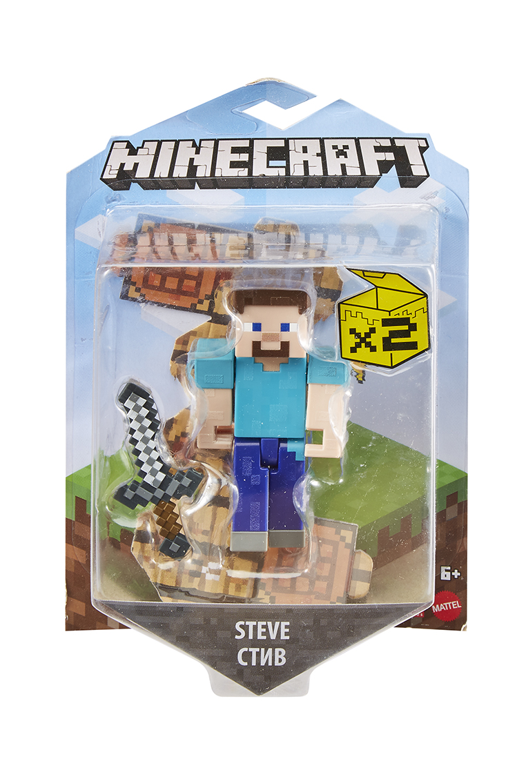 Minecraft® Базовые фигурки 8 см  2 шт в упаковке u4509510 вид 2