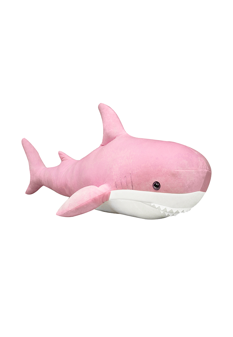 Игрушка мягкая "Акула" 100 см розовая u4909080