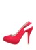 Туфли женские летние 00811769 цвет красный