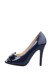 Туфли женские летние 00814453 цвет темно-синий
