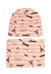 Набор шапка и шарф детский для девочек c размером 04508000