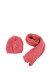 Набор шапка и шарф детский для девочек c размером 04530090