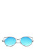 Очки солнцезащитные женские 06206810 цвет серебристый, синий