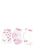 Носки детские для девочек 17306030 цвет розовый, белый