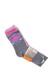 Носки детские для девочек 17320546 цвет розовый, фуксия, серый