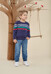 Пуловер детский для мальчиков 18907110 фото 2