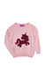 Пуловер детский для девочек 19006050 цвет розовый