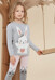 Пуловер детский для девочек 19007090