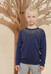 Пуловер детский для девочек 19007150