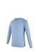 Пуловер детский для девочек 19053770 цвет голубой