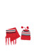 Набор шапка и шарф детский для мальчиков 22239836 цвет красный