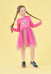 Платье длинный рукав детское для девочек 29900000 фото 3