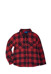 Рубашка длинный рукав детская для мальчиков 30809030 цвет красный