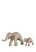 Фигурки Дикие животные Слоны, 2 шт. OEM1234415 33305000 цвет разноцветный