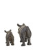 Фигурки Дикие животные Носороги, 2 шт. OEM1397090 33307010 фото 4