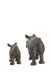 Фигурки Дикие животные Носороги, 2 шт. OEM1397090 33307010 фото 10