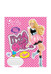 Тетрадь Barbie 12л КЛЕТКА, скоба, глит карт B672/5-g-VQ 48904110 фото 4