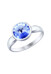 Ювелирное кольцо 534C4950 цвет родированный