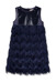 Платье вечернее детское 53705220 цвет темно-синий