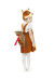 Карнавальный костюм Пуговка "Белка Кнопочка" (сарафан, шапка), р-р 110 70503030 фото 3