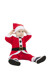 Карнавальный костюм "Санта" (комбинезон, колпак), р-р 74 72005000 цвет белый, красный